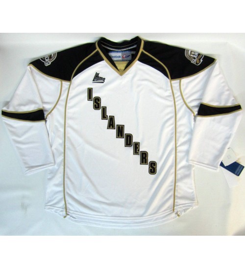 Custom QMJHL Charlottetown Islanders 2013 Pres Hockey jersey Home White